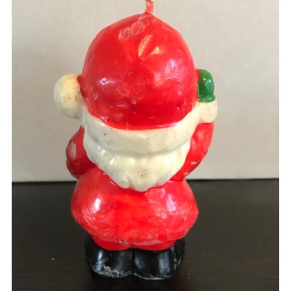 Vintage Santa Claus Decorative Wax Candle Set - Picture 3 of 13